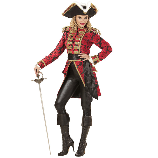 Veste Circus Rouge Or Dames