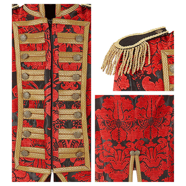 Veste Circus Rouge Or Dames
