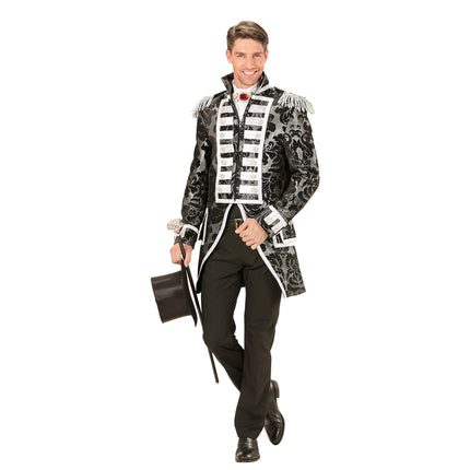 Veste Circus Noir Argent Hommes