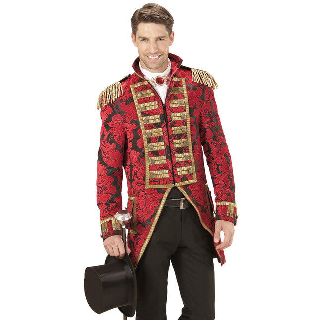 Veste Circus Rouge Or Hommes