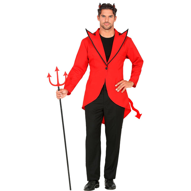 Veste d'Halloween Diable Rouge