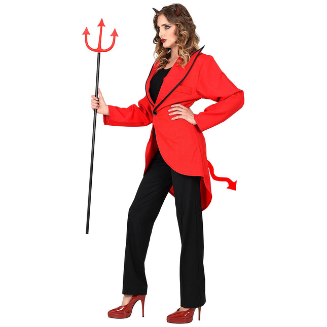 Veste d'Halloween Diable Rouge