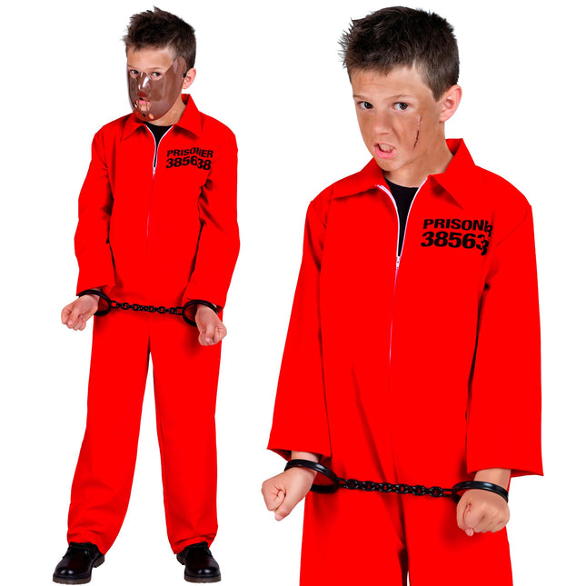 Costume d'Halloween Garçon Prisonnier