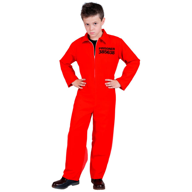 Costume d'Halloween Garçon Prisonnier