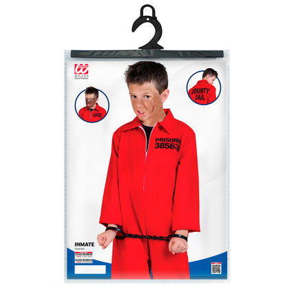 Costume d'Halloween Garçon Prisonnier