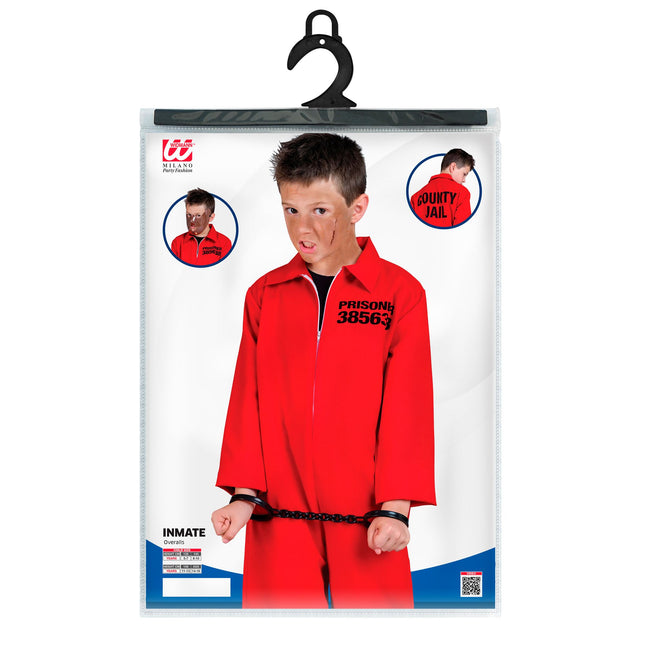 Costume d'Halloween Garçon Prisonnier
