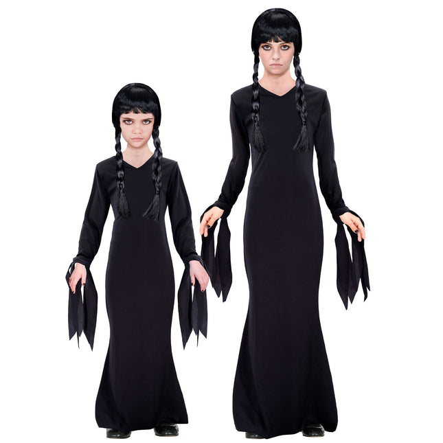 Robe d'Halloween Fille Noire