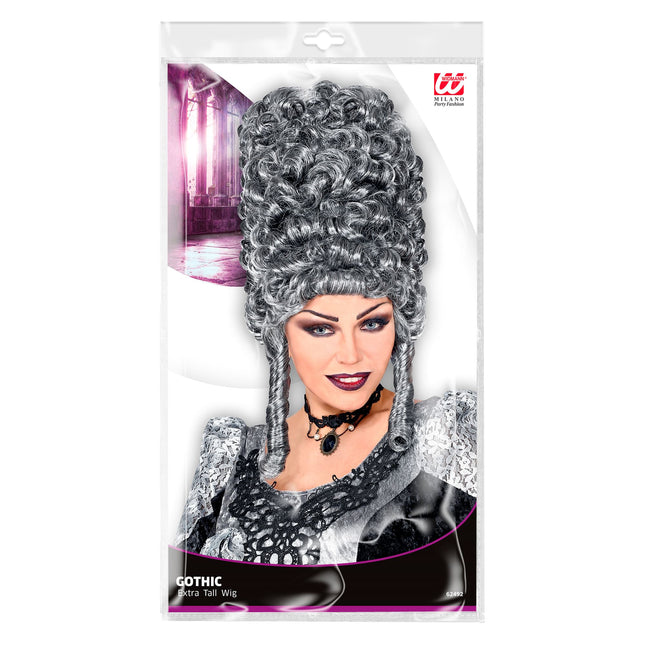 Perruque d'Halloween Grey Gothic