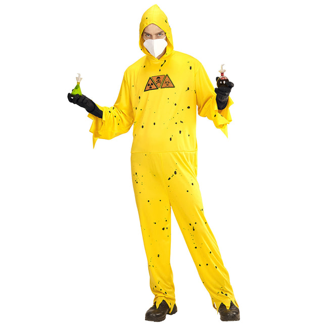 Costume d'Halloween Toxicité jaune