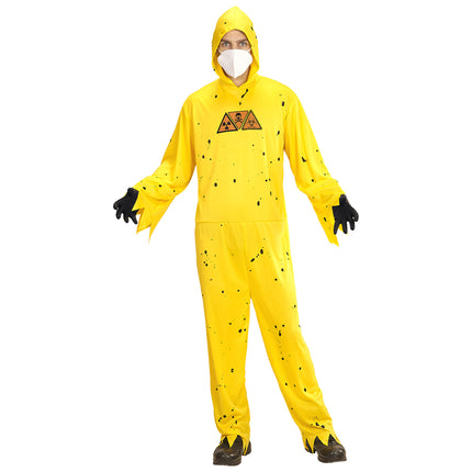 Costume d'Halloween Toxicité jaune