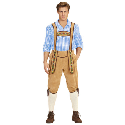 Lederhose Beige Hommes