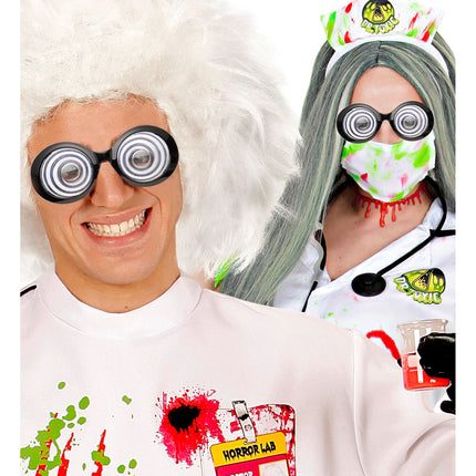Idiot des lunettes d'Halloween