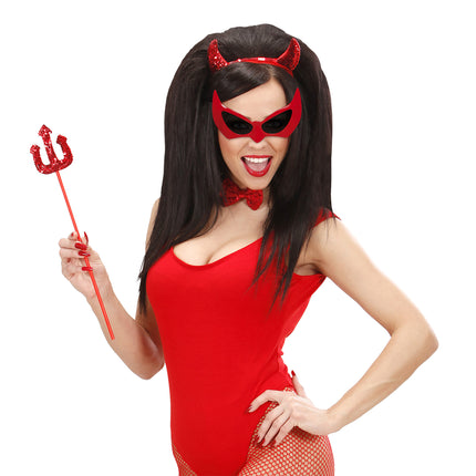 Lunettes d'Halloween Diable