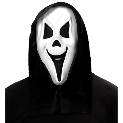 Masque d'Halloween Fantôme Blanc Noir