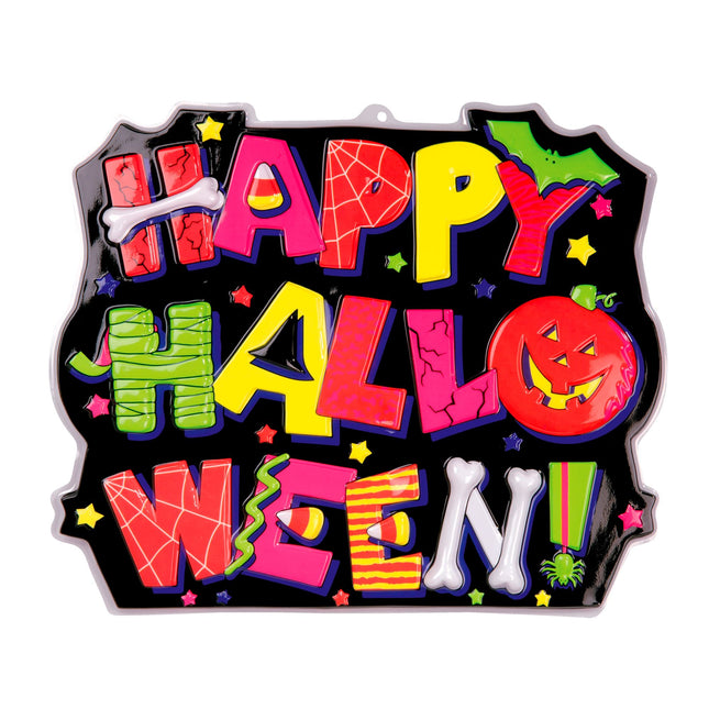 Halloween Décoration murale Happy Halloween