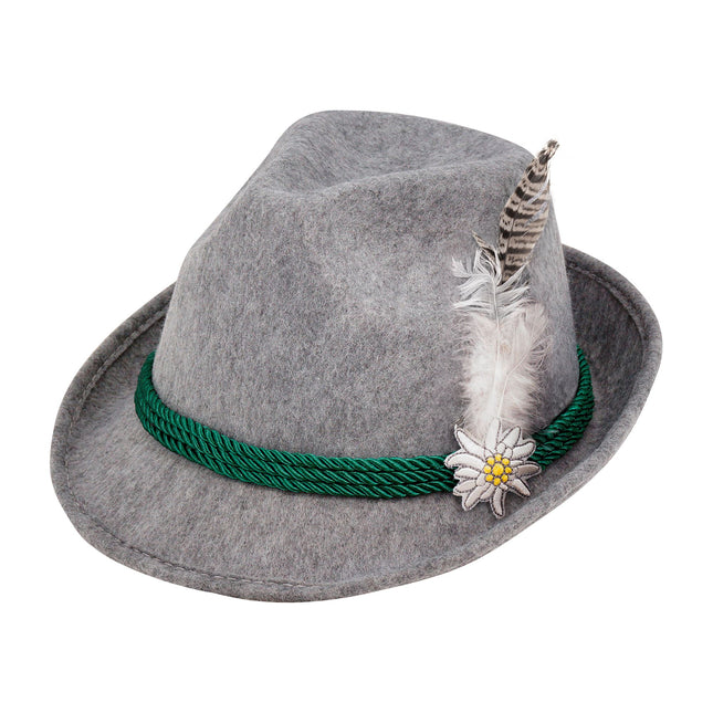 CHAPEAU BAVAROIS AVEC PLUME