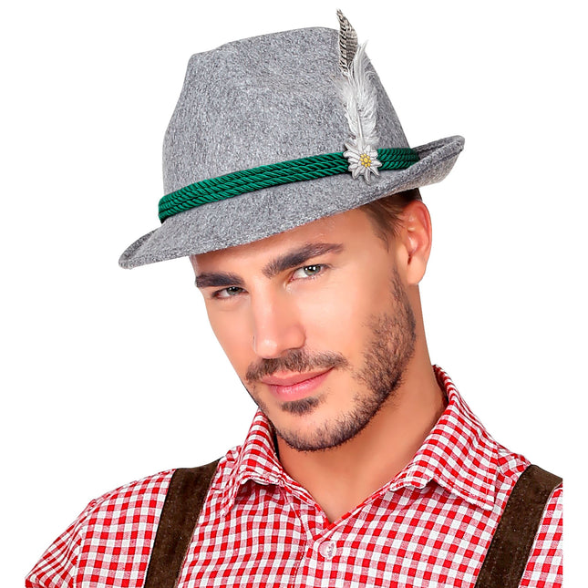 CHAPEAU BAVAROIS AVEC PLUME