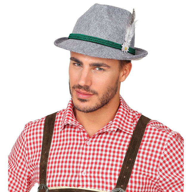 CHAPEAU BAVAROIS AVEC PLUME