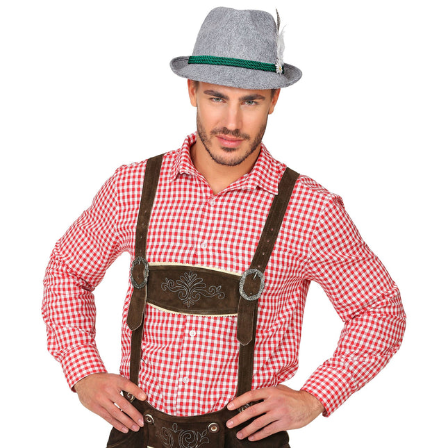 CHAPEAU BAVAROIS AVEC PLUME