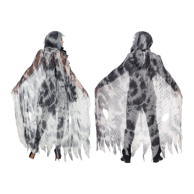 Fantôme d'Halloween Cape Grey