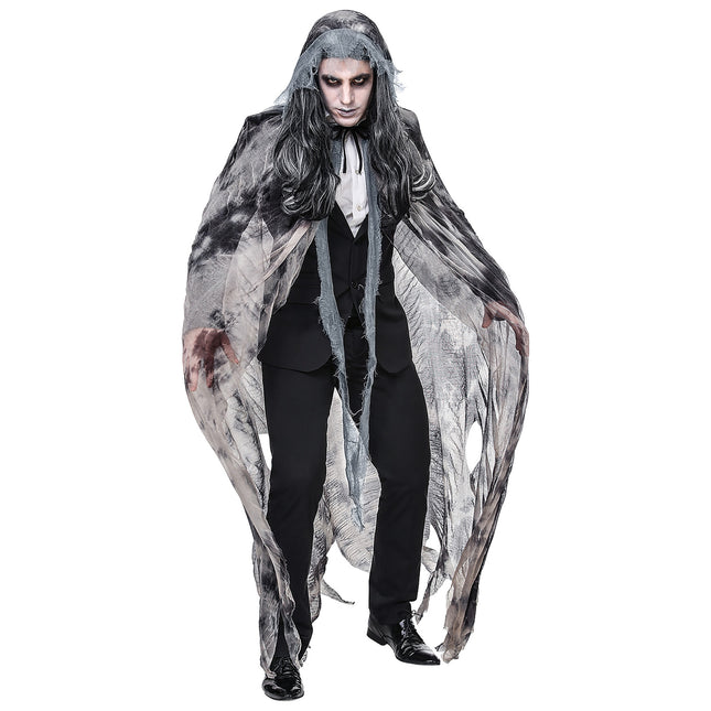 Fantôme d'Halloween Cape Grey