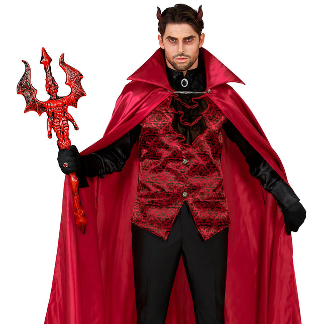 Halloween Trident Diable Rouge