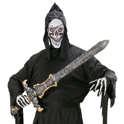Halloween fausse épée argentée