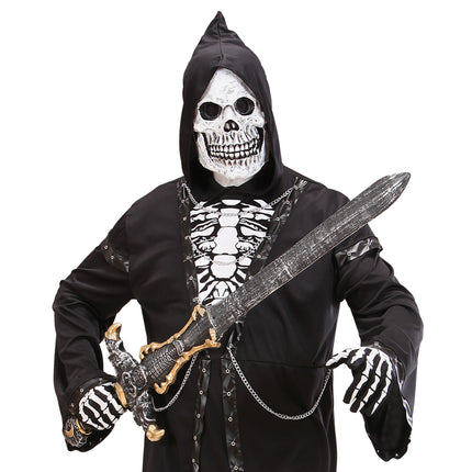 Halloween fausse épée argentée