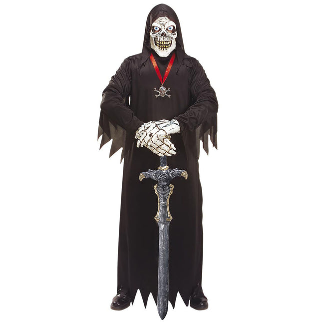 Halloween fausse épée argentée