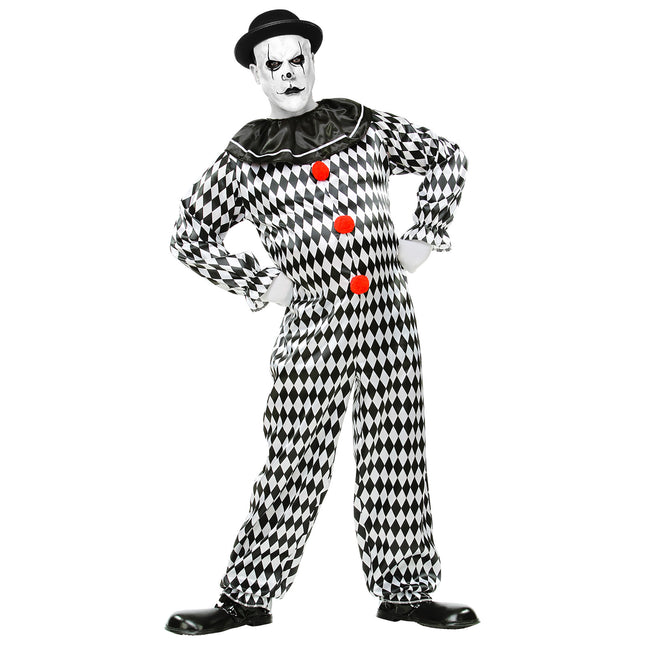 Costume d'Halloween Clown de cirque pour homme