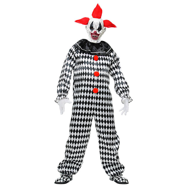Costume d'Halloween Clown de cirque pour homme