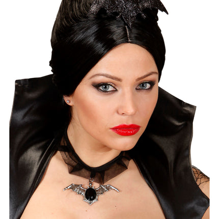 Collier d'Halloween Tour de cou avec chauve-souris