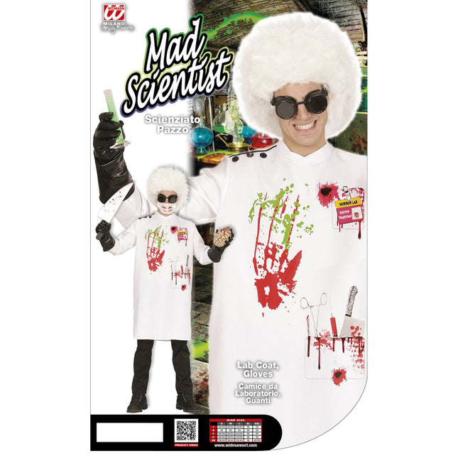 Costume d'Halloween Homme Scientifique