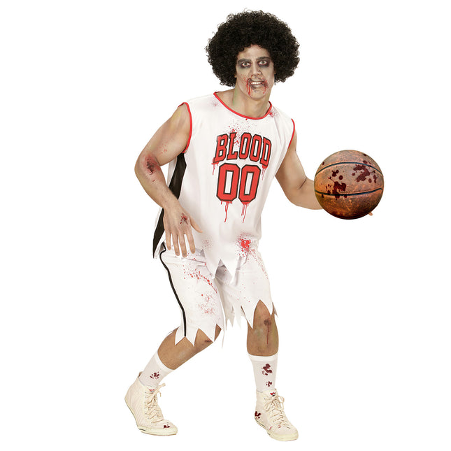 Costume d'Halloween Basket-ball zombie pour homme