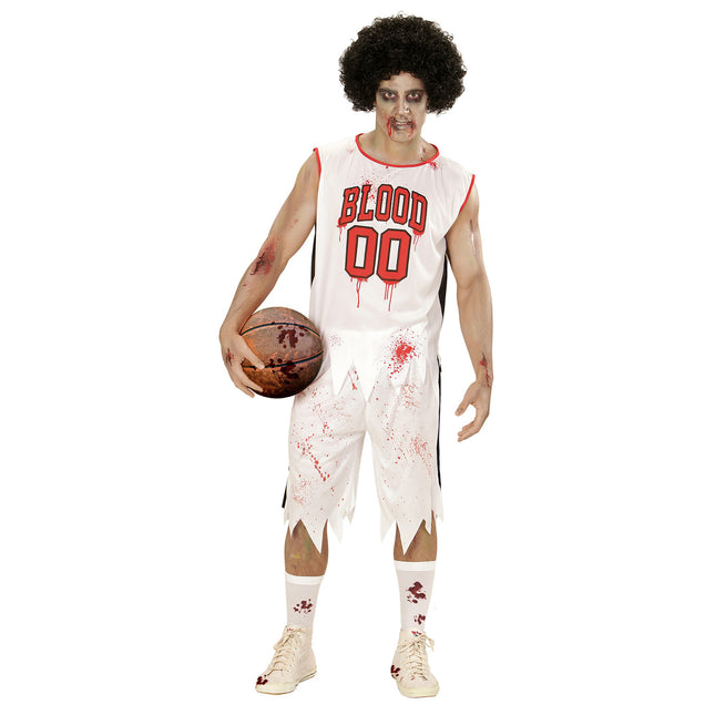 Costume d'Halloween Basket-ball zombie pour homme