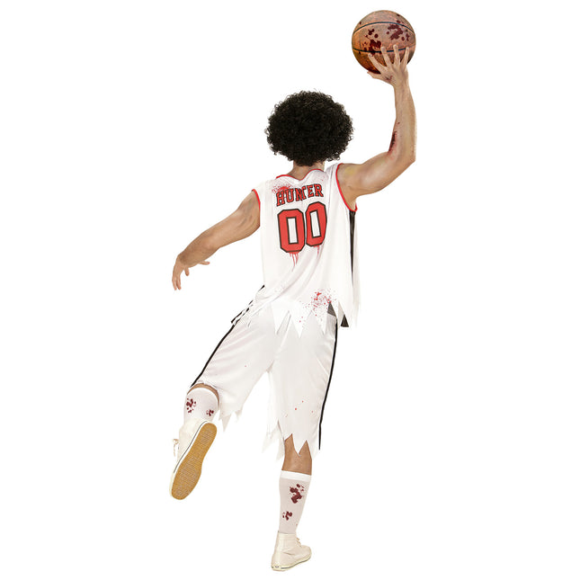Costume d'Halloween Basket-ball zombie pour homme