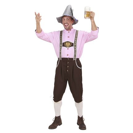 Lederhosen hommes avec chemisier