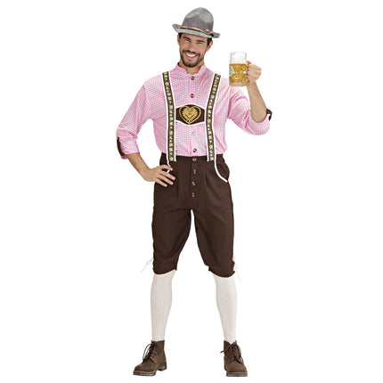Lederhosen hommes avec chemisier