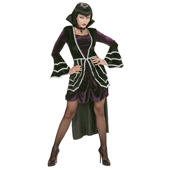 Robe d'Halloween Dames Gothique Vampire