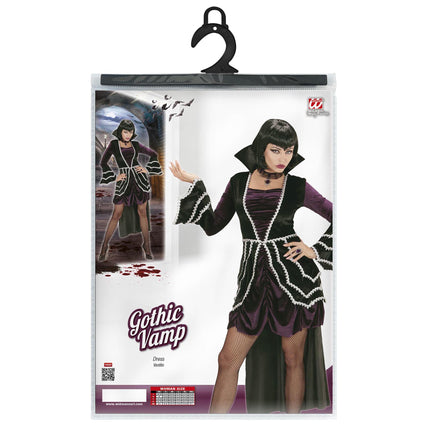 Robe d'Halloween Dames Gothique Vampire