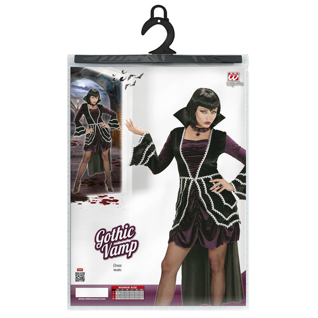 Robe d'Halloween Dames Gothique Vampire