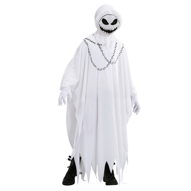 Costume d'Halloween Fantôme blanc pour enfant