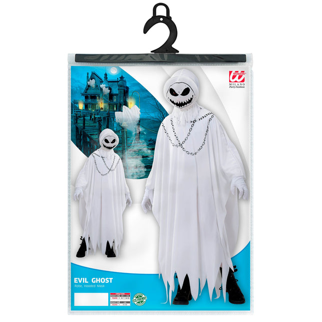 Costume d'Halloween Fantôme blanc pour enfant