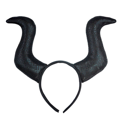 Bandeau d'Halloween Malevizia avec corne