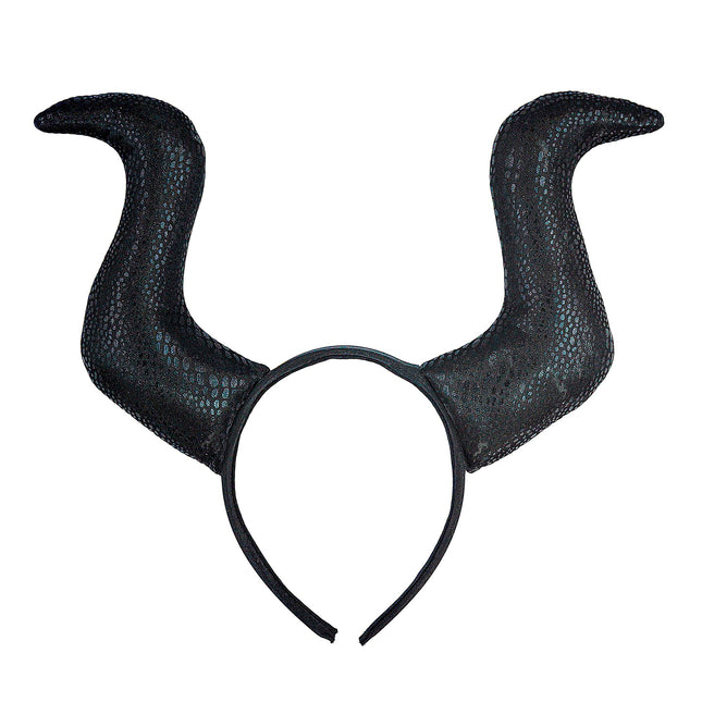 Bandeau d'Halloween Malevizia avec corne