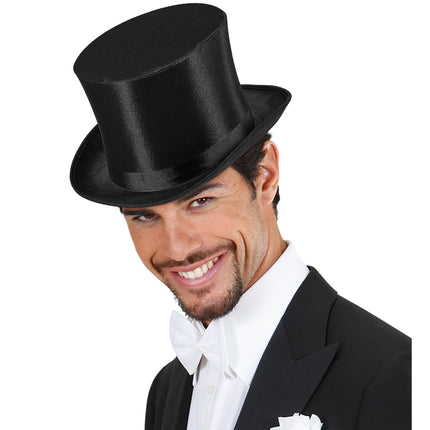 Chapeau d'Halloween Noir Haut