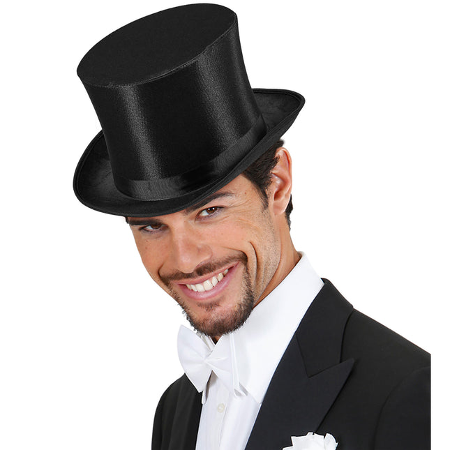 Chapeau d'Halloween Noir Haut