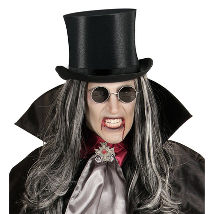 Chapeau d'Halloween Noir Haut