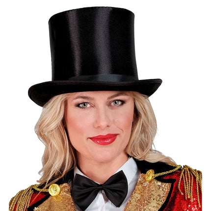 Chapeau d'Halloween Noir Haut