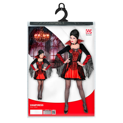 Costume d'Halloween Dames Dentelle Vampire